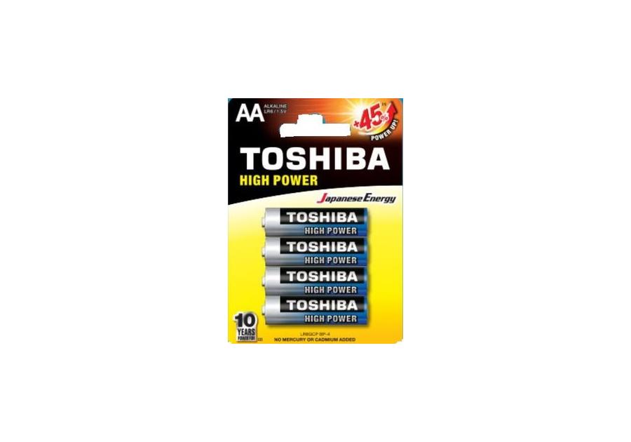 Bateria alkaliczna AA 4 szt. TOSHIBA