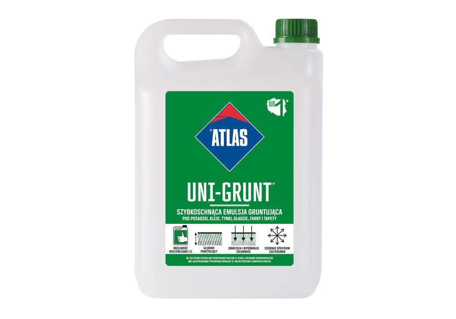 Emulsja gruntująca Uni-Grunt 5 kg ATLAS