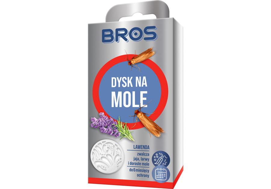 Dysk na mole lawendowy 250 g BROS