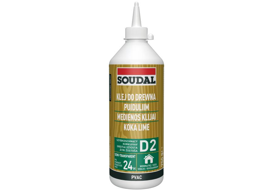 Klej do drewna 64A - 750 g szybkoschnący SOUDAL