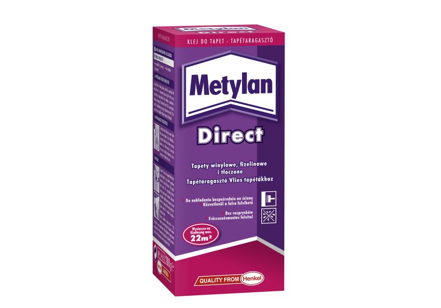 Klej do tapaet flizelinowych Direct 200 g METYLAN