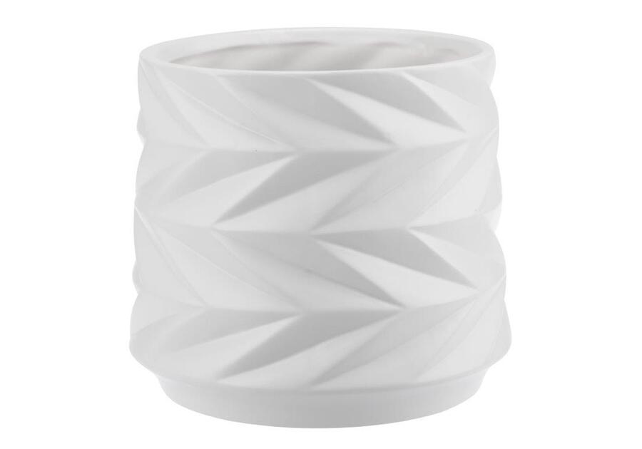 Osłonka ceramiczna Sophia 19x9 cm biala VERDENIA