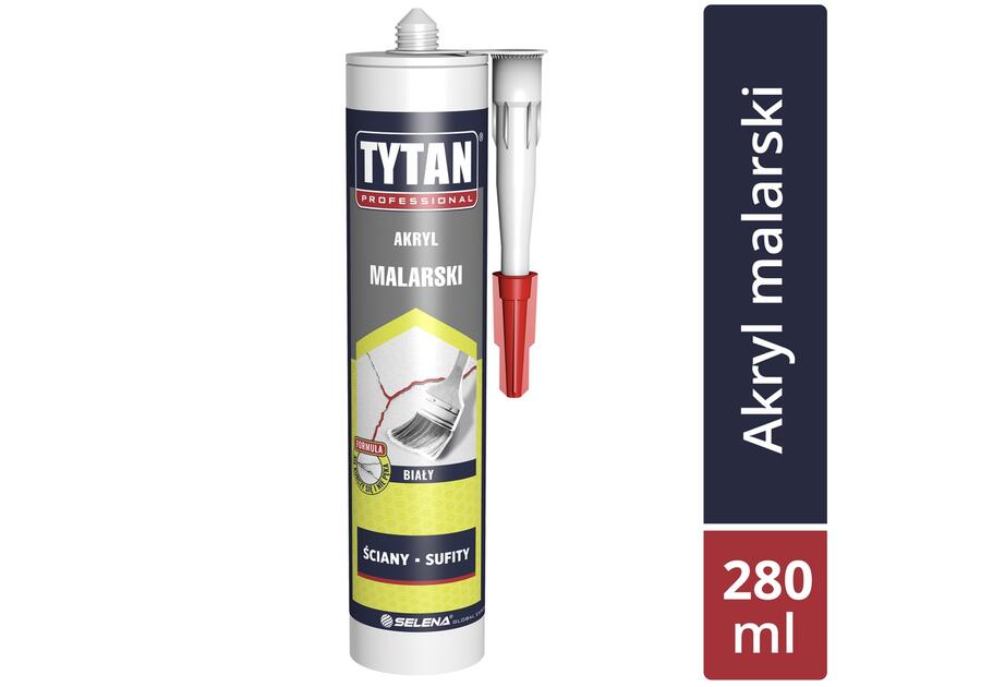 Akryl malarski biały 280 ml TYTAN PROFESSIONAL