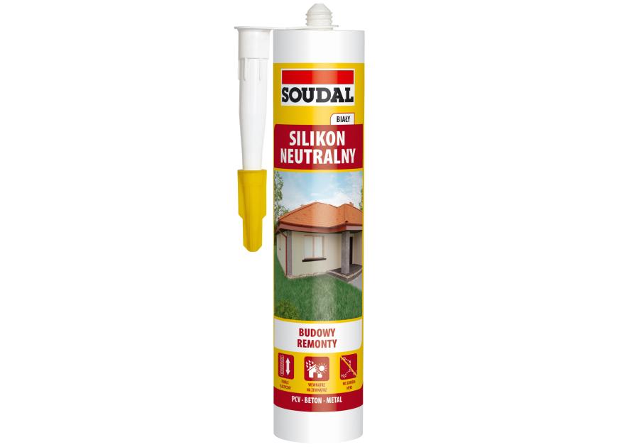 Silikon neutralny 280 ml SOUDAL