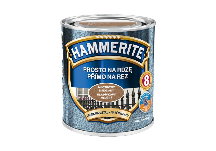 Farba antykorozyjna 0,7 L miedziana HAMMERITE