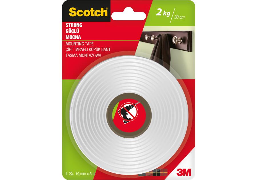 Taśma montażowa Mocna 19 mm x 5 m SCOTCH