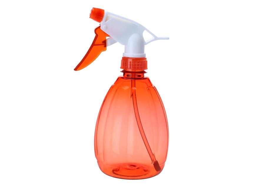 Zraszacz transparentny 550 ml Flora czerwony VERDENIA