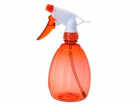 Zraszacz transparentny 550 ml Flora czerwony VERDENIA
