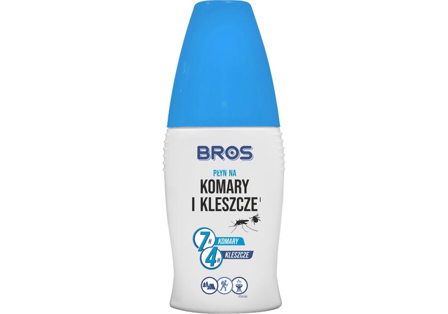 Płyn na komary i kleszcze 50 ml BROS