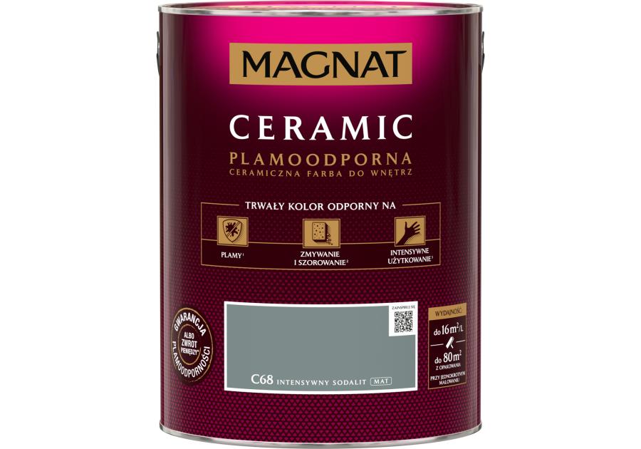 Farba ceramiczna intwnsywny sodalit C68 - 5 L MAGNAT