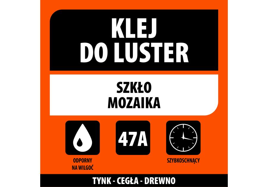 Klej do luster 47A - 280 ml SOUDAL