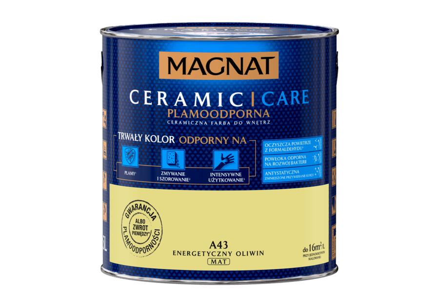 Farba do wnętrz Ceramic Care 2,5 L energiczny oliwin MAGNAT