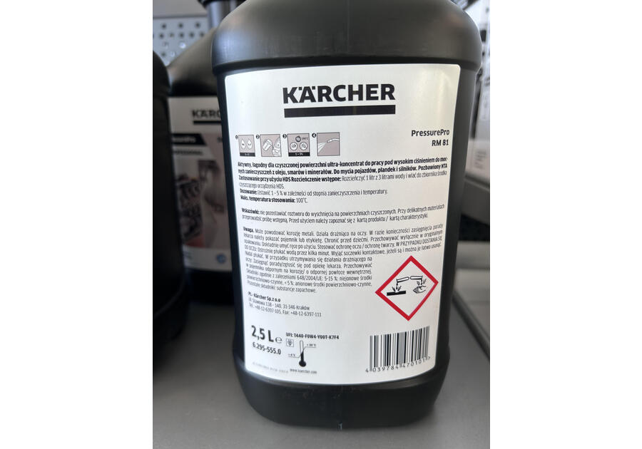 Aktywny środek czyszczący RM 81 - 2,5 L KARCHER