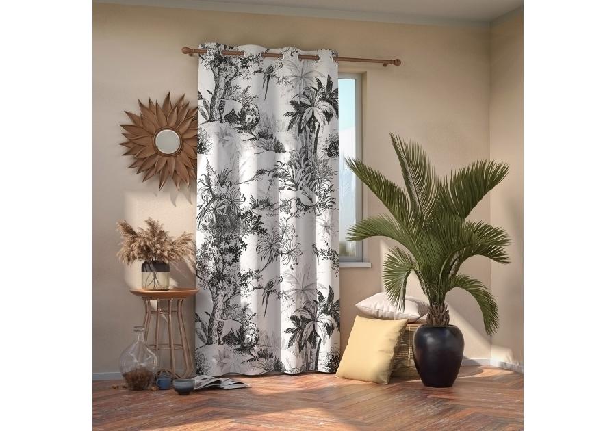 Zasłona Jungle multikolr 140x250 cm AMELIAHOME