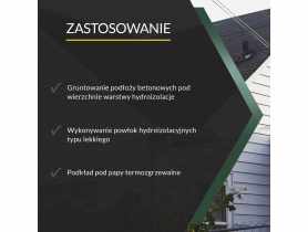 Roztwór gruntujący bitumiczny Abizol R 4,5 kg TYTAN PROFESSIONAL