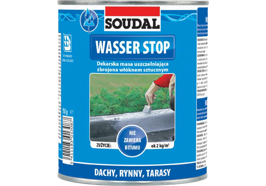 Powłoka do impregnacji dachów Wasser Stop 750 g. szary SOUDAL