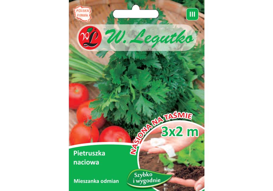 Pietruszka mieszanka odmian taśma 6 m W.LEGUTKO