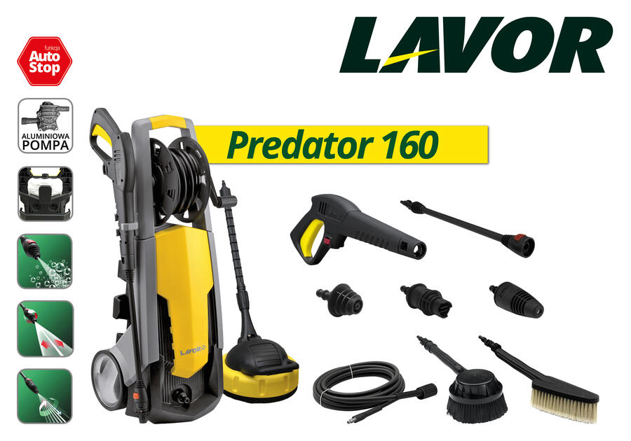 Myjka wysokociśnieniowa Predator 160 LAVOR