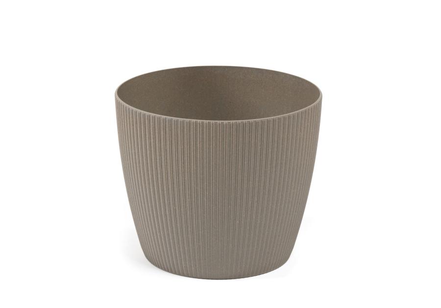 Osłonka doniczka Magnolia Jumper Eco 19 cm szary LAMELA