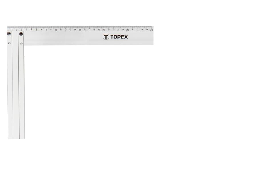 Kątownik budowlany aluminiowy 300 x 175 mm TOPEX