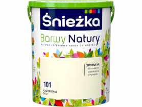 Farba do ścian i sufitów posrebrzane żyto 5 L ŚNIEŻKA