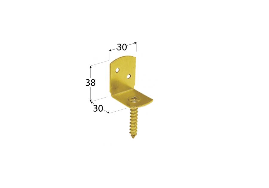 Okucie do pergoli 3x3x3,8 cm OP DMX