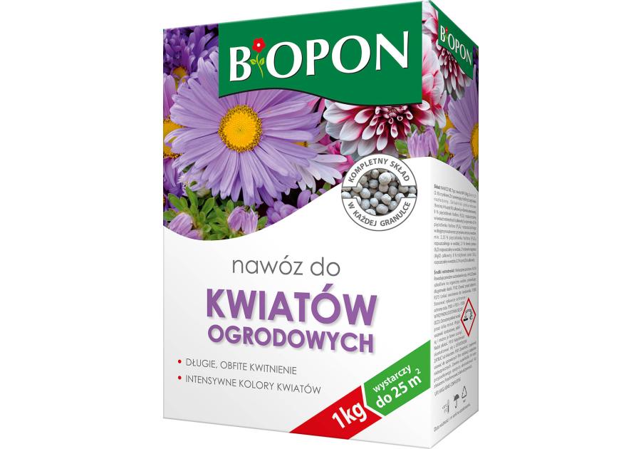 Nawóz do kwiatów ogrodowych 1 kg BIOPON