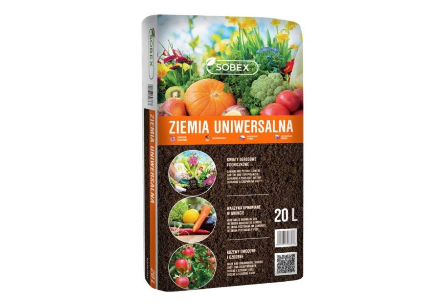 Ziemia ogrodowa uniwersalna 20 L SOBEX