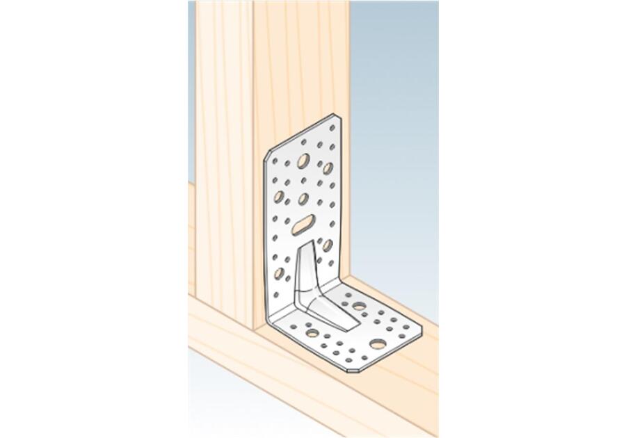 Kątownik z przetłoczeniem 17,2x10,5x9 cm KP6 DMX