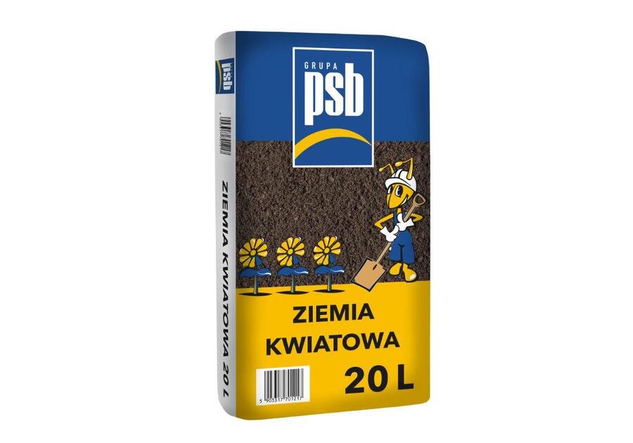 Ziemia kwiatowa 20 L PSB