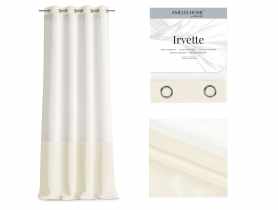 Firanka Irvette Eyelets kremowy 140x250 cm AMELIAHOME