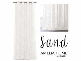 Firanka Sand Eyelets 140x250 cm AMELIAHOME