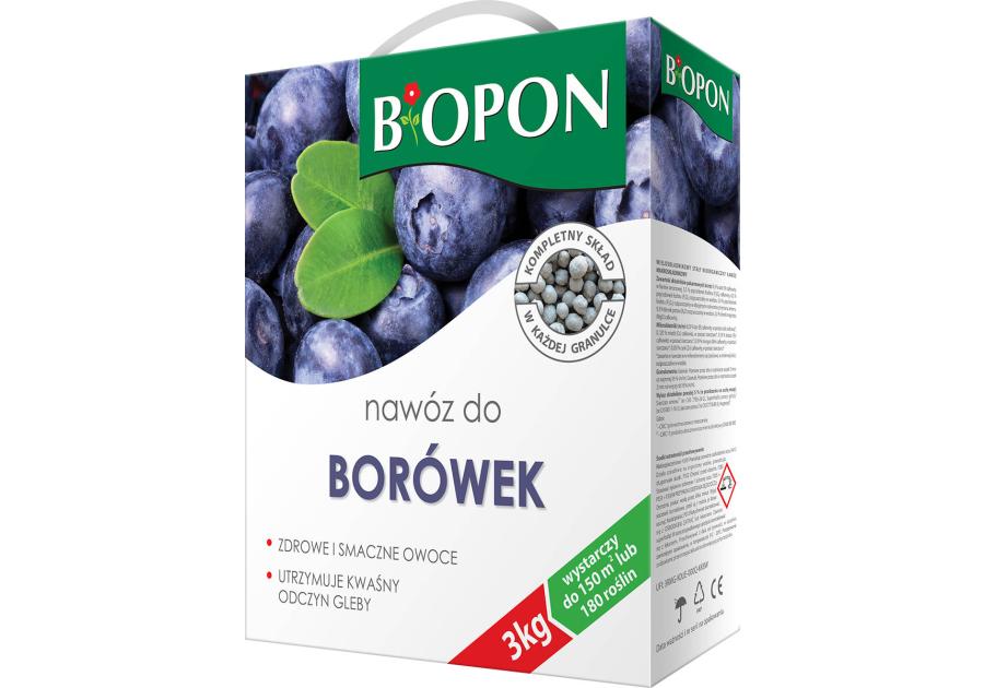 Nawóz do borówek 3 kg BIOPON