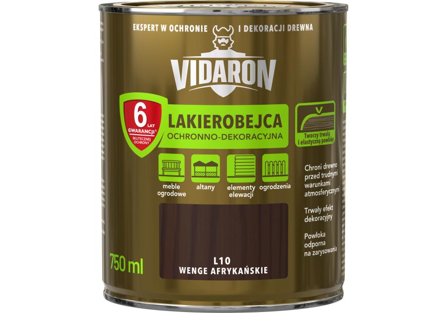 Lakierobejca do drewna wenge afrykańskie 0,75 L VIDARON