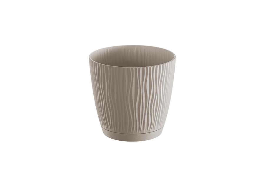 Doniczka Sandy P mocca 168x157 mm PROSPERPLAST