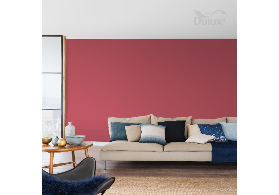 Farba do wnętrz Kolory Świata 2,5 L malinowa Granada DULUX