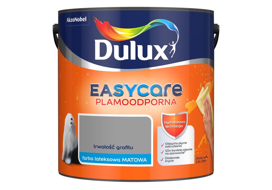 Farba do wnętrz EasyCare 2,5 L trwałość grafitu DULUX