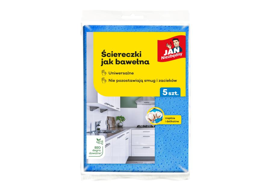 Ściereczki jak bawełna 5 szt. JAN NIEZBĘDNY