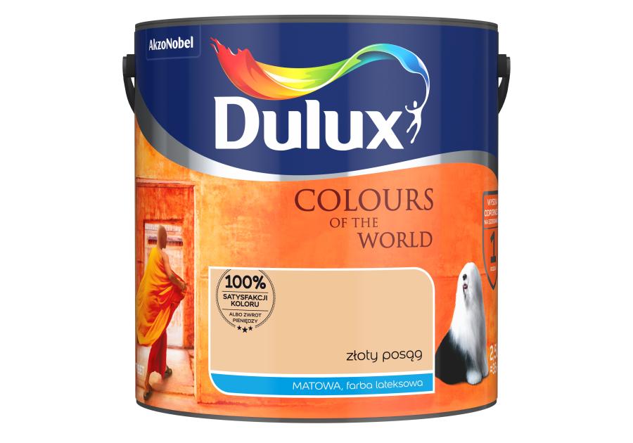 Farba do wnętrz Kolory Świata 2,5 L złoty posąg DULUX