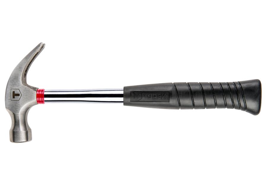 Młotek stolarski 450 g, trzonek metalowy TOPEX