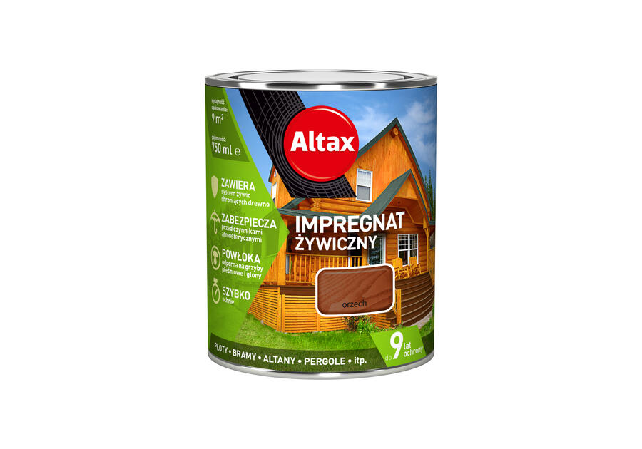 Impregnat żywiczny 0,75 L orzech ALTAX