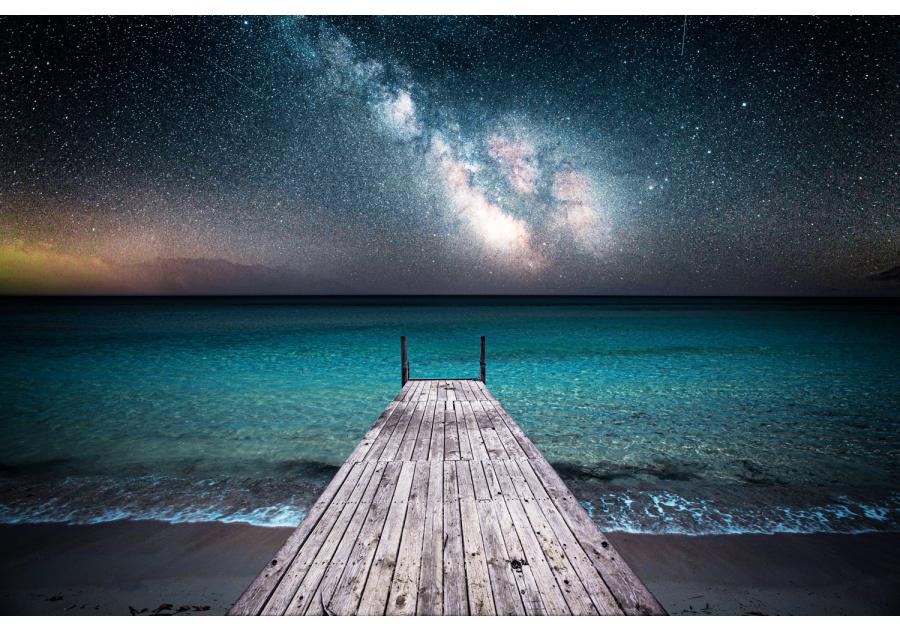 Obraz Canvas Silver 85x113 cm Milky Way STYLER