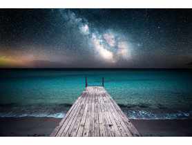 Obraz Canvas Silver 85x113 cm Milky Way STYLER