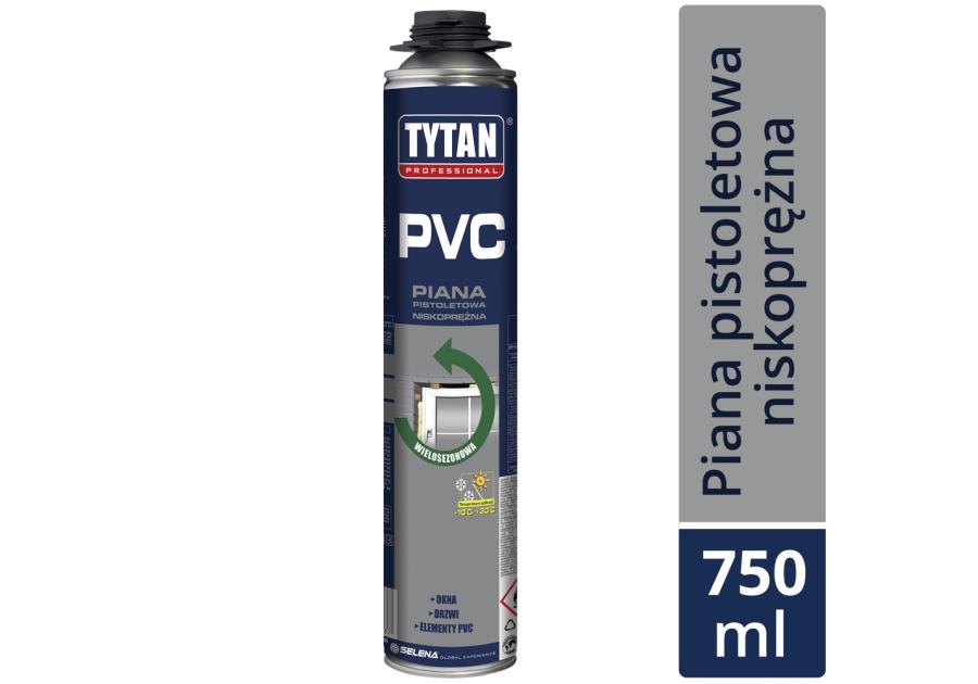 Piana pistoletowa wielosezonowa Pvc 750 ml TYTAN PROFESSIONAL