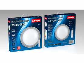 Plafon led activejet aje-focus grey + pilot ACTION