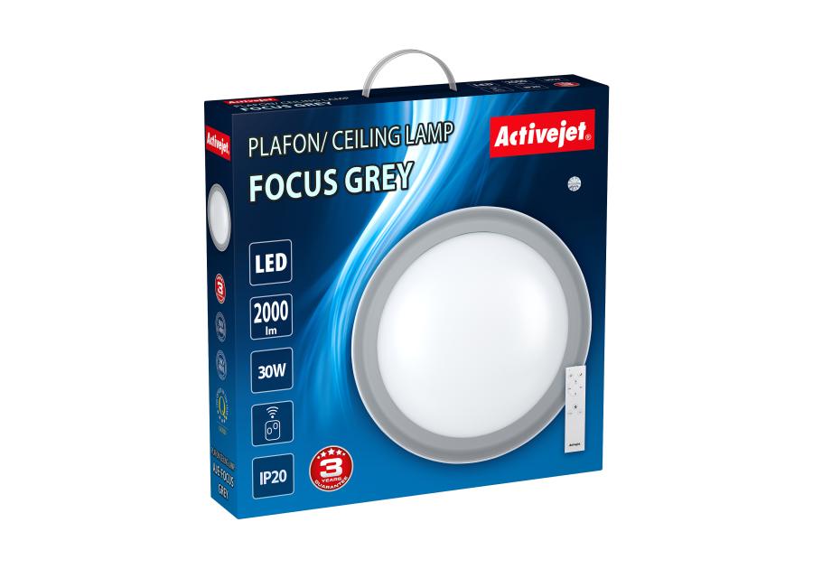 Plafon led activejet aje-focus grey + pilot ACTION