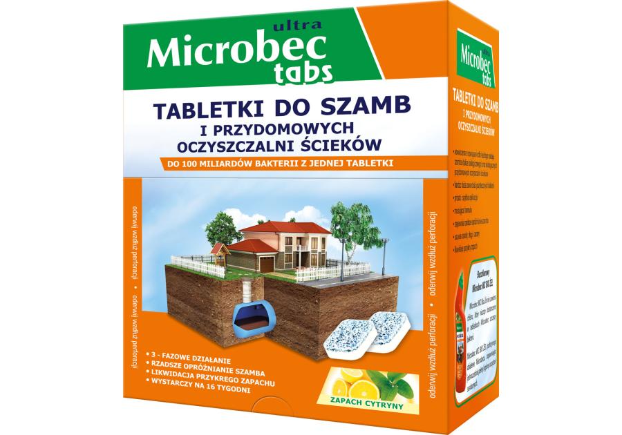 Tabletka do szamb Microbec Ultra BROS