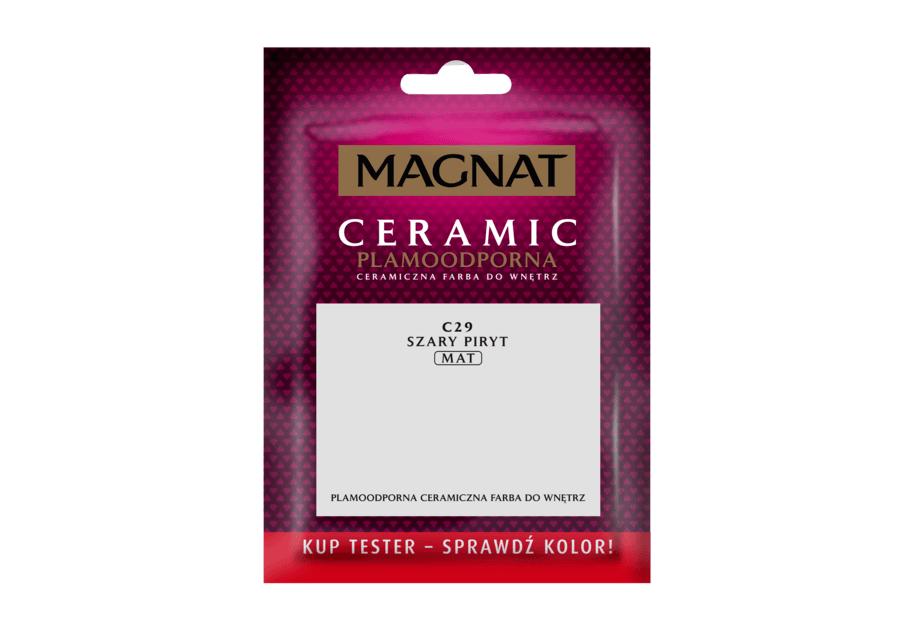 Tester farba ceramiczna szary piryt 30 ml MAGNAT CERAMIC