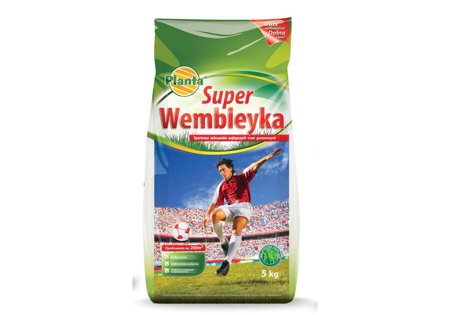 Trawa boiskowa Super Wembleyka 5 kg PLANTA