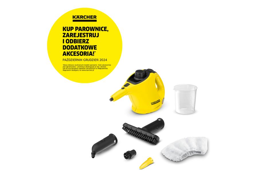 Parownica SC 1 żółta KARCHER